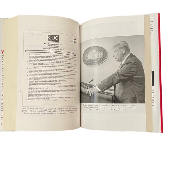 RAGE by Bob Woodward Hard Cover Book 2020 452 Pages Like New Condition - Picture 12 of 13